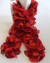 Orange Can Can Scarf